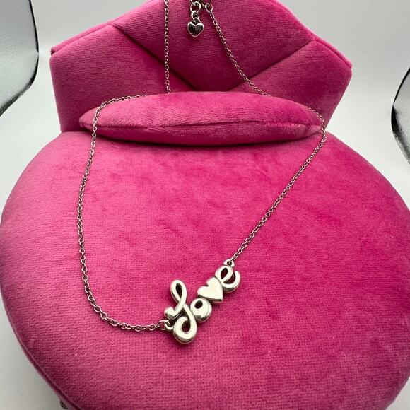 Adorable Brighton All You Need Is Love Necklace - Picture 2 of 4